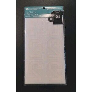 3" Flocked Iron-On Heat Transfer Numbers Letters, 56 pc, White, HVT DIY T-Shirts